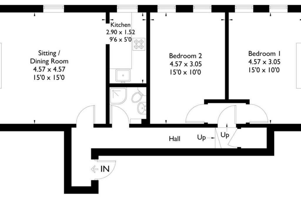 Spacious Central Chic Apartment - Simplycheckin Winchester Exterior photo